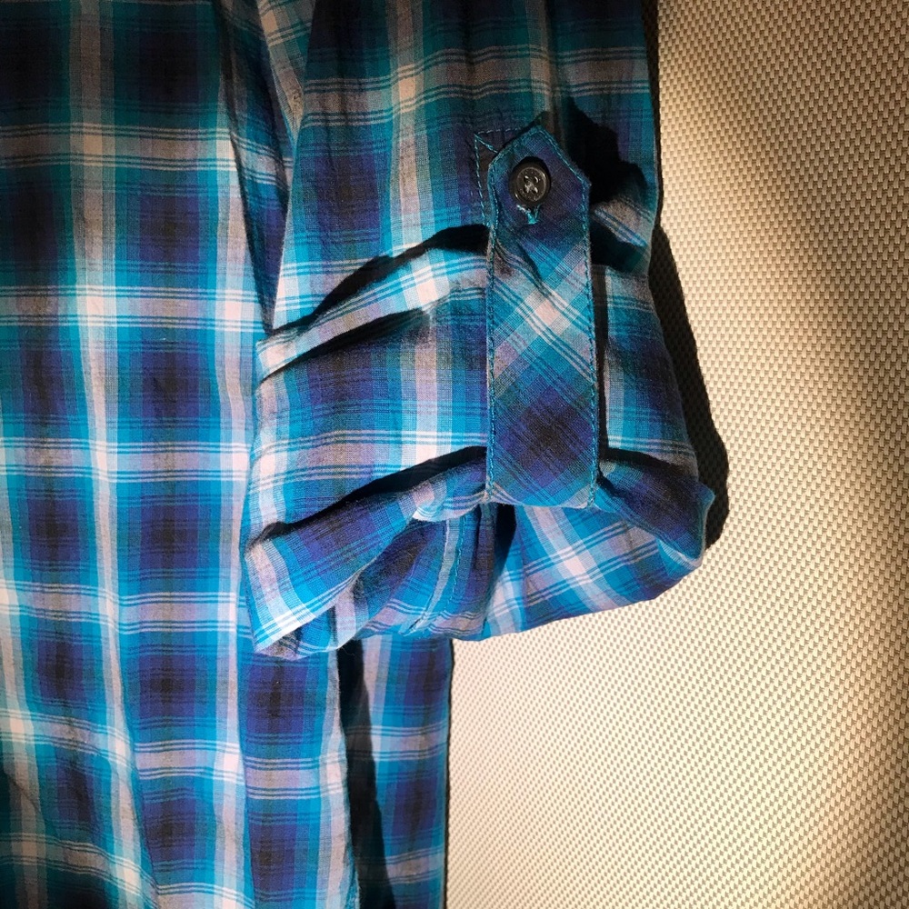 Ruffle button down - Picture 2 of 3